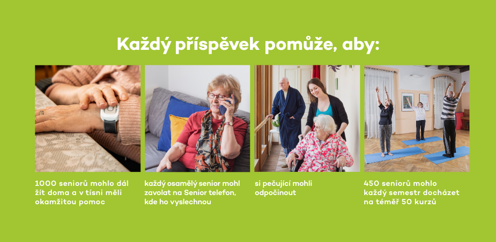 Každý příspěvek pomáhá