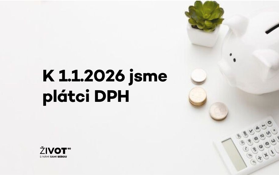 Od 1. ledna jsme plátci DPH – úprava cen služeb a programů