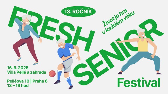 Doražte na 13. ročník Fresh Senior Festivalu! 